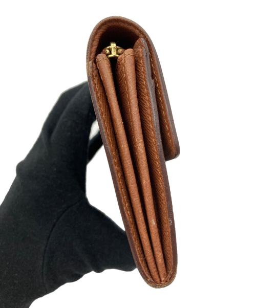 LOUIS VUITTON（ルイ ヴィトン）LOUIS VUITTON (ルイ ヴィトン) フラップウォレット ブラウンの古着・服飾アイテム