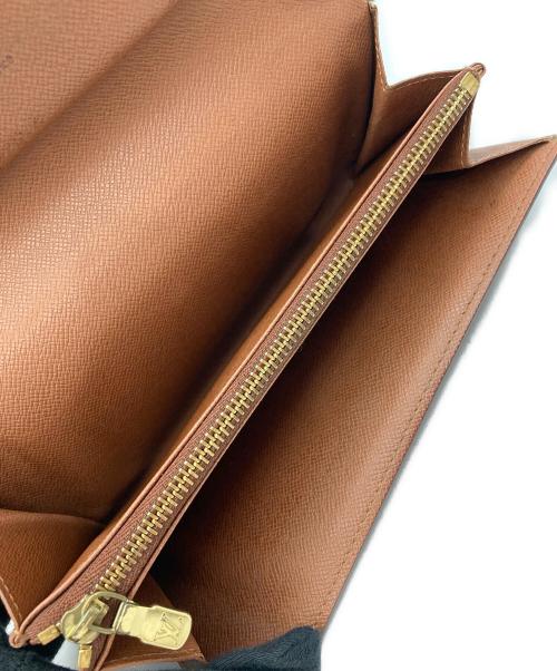 LOUIS VUITTON（ルイ ヴィトン）LOUIS VUITTON (ルイ ヴィトン) フラップウォレット ブラウンの古着・服飾アイテム