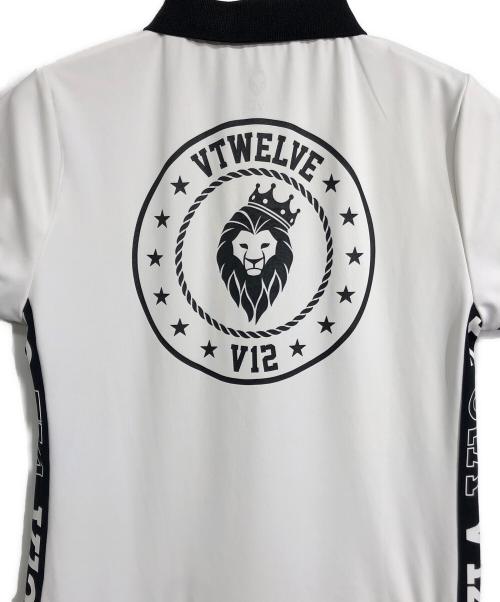 V12（ヴィトゥエルブ）V12 (ヴィトゥエルブ) CIRCLE LOGO ONE-PIECE ホワイトの古着・服飾アイテム