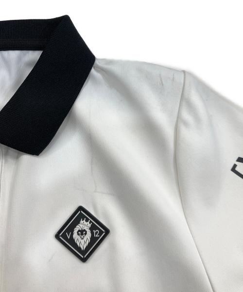 V12（ヴィトゥエルブ）V12 (ヴィトゥエルブ) CIRCLE LOGO ONE-PIECE ホワイト サイズ:０の古着・服飾アイテム