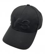 Y-3ワイスリー）の古着「Embroidered Logo Baseball CAP」｜ブラック