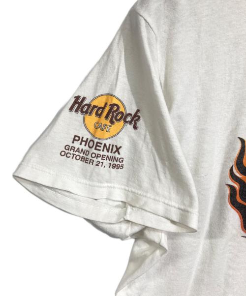 Hard Rock cafe（ハードロックカフェ）Hard Rock cafe (ハードロックカフェ) プリントカットソー ホワイト サイズ:Lの古着・服飾アイテム