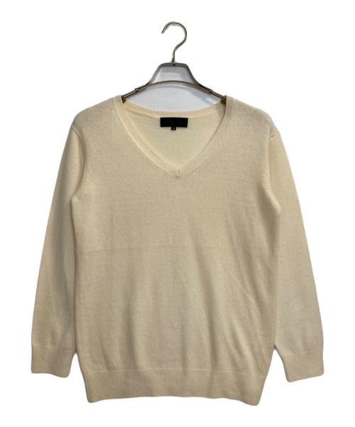 UNTITLED（アンタイトル）UNTITLED (アンタイトル) カシミヤニット イエロー サイズ:2の古着・服飾アイテム