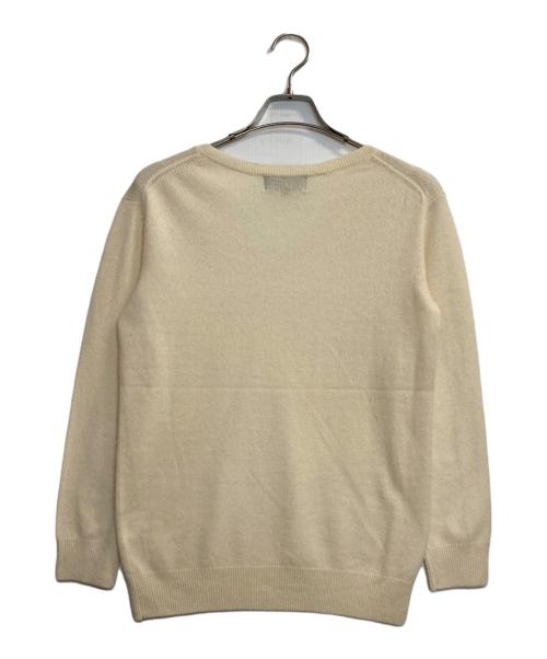 UNTITLED（アンタイトル）UNTITLED (アンタイトル) カシミヤニット イエロー サイズ:2の古着・服飾アイテム