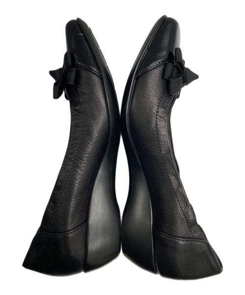 DIANA（ダイアナ）DIANA (ダイアナ) レザーパンプス ブラック サイズ:23.5cmの古着・服飾アイテム