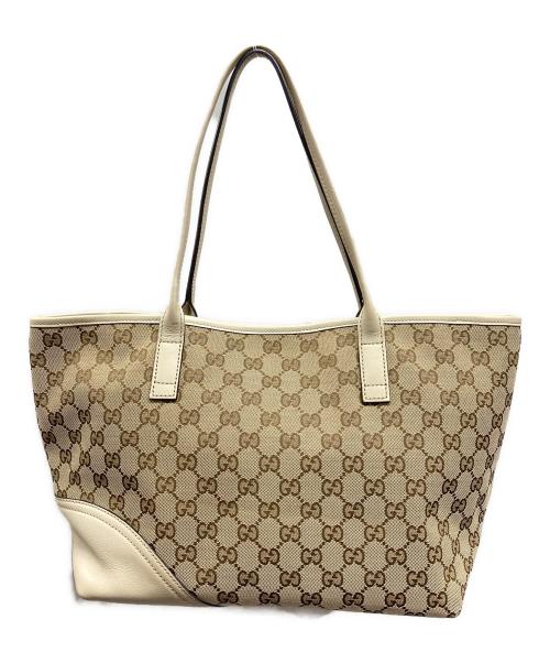 GUCCI（グッチ）GUCCI (グッチ) ニューブリッド / トートバッグ ベージュの古着・服飾アイテム