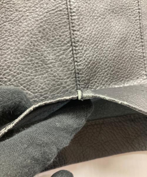 Barassi（バラシ）Barassi (バラシ) レザーパンツ ブラック サイズ:95の古着・服飾アイテム