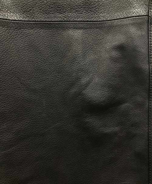 Barassi（バラシ）Barassi (バラシ) レザーパンツ ブラック サイズ:95の古着・服飾アイテム