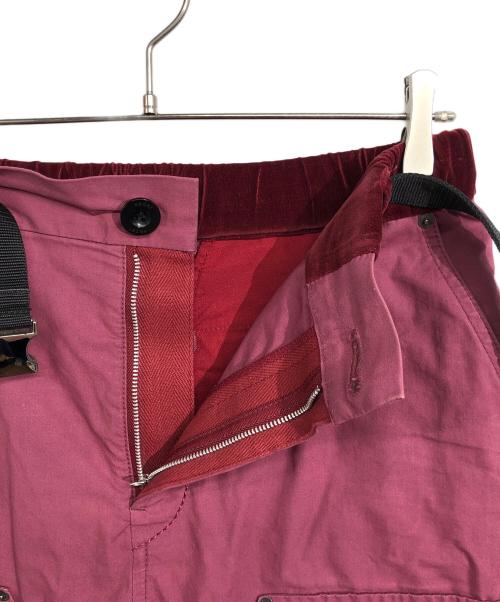 sacai（サカイ）sacai (サカイ) Cotton Oxford Pants レッド サイズ:1の古着・服飾アイテム