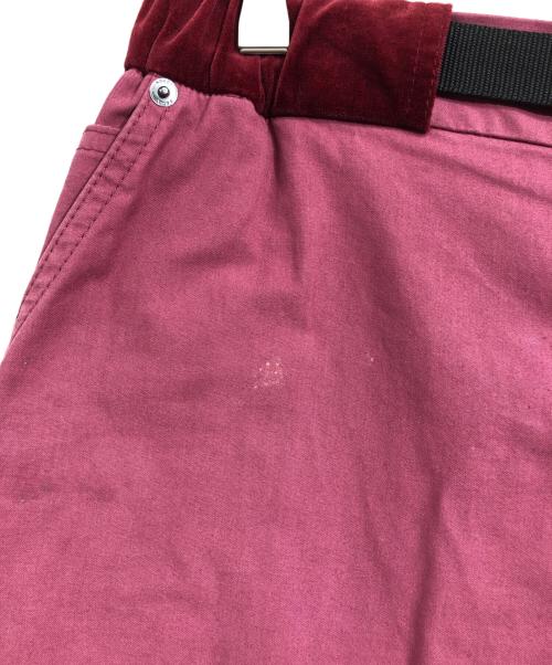 sacai（サカイ）sacai (サカイ) Cotton Oxford Pants/コットンオックスフォードパンツ レッド サイズ:1の古着・服飾アイテム