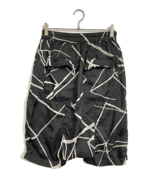 RICK OWENS（リックオウエンス）RICK OWENS (リックオウエンス) RICKS PODS サルエルショートパンツ ブラック サイズ:IT46の古着・服飾アイテム