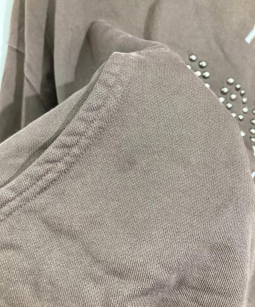 RRR123（リヴィントンロイレビス）RRR123 (アールアールアールワンツースリー) Inri CVA パーカー ブラウン サイズ:Mの古着・服飾アイテム