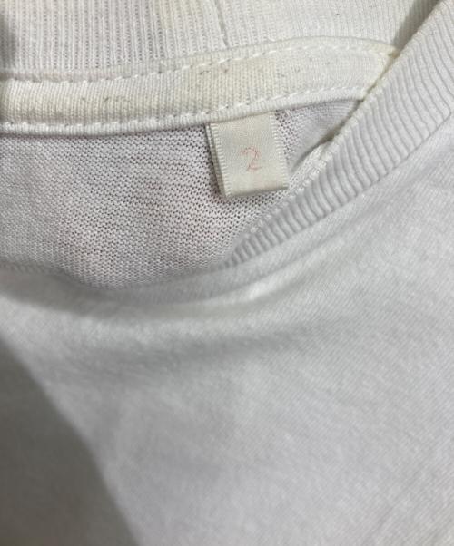 COMOLI（コモリ）COMOLI (コモリ) 空紡天竺 ノースリーブ ホワイト サイズ:2の古着・服飾アイテム