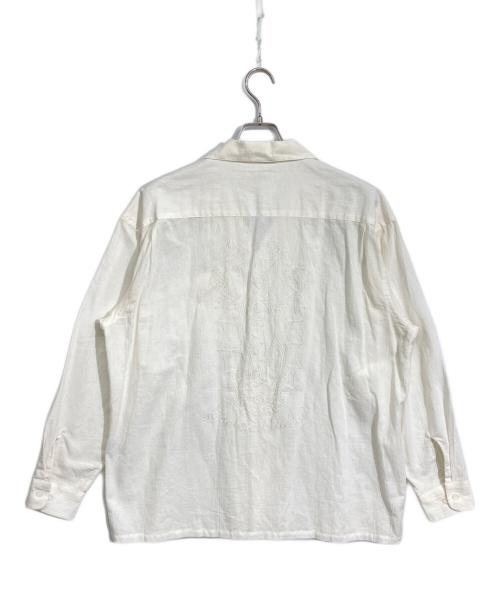 RADIALL（ラディアル）RADIALL (ラディアル) SANTA MADRE-OPEN COLLARED SHIRT アイボリー サイズ:Mの古着・服飾アイテム