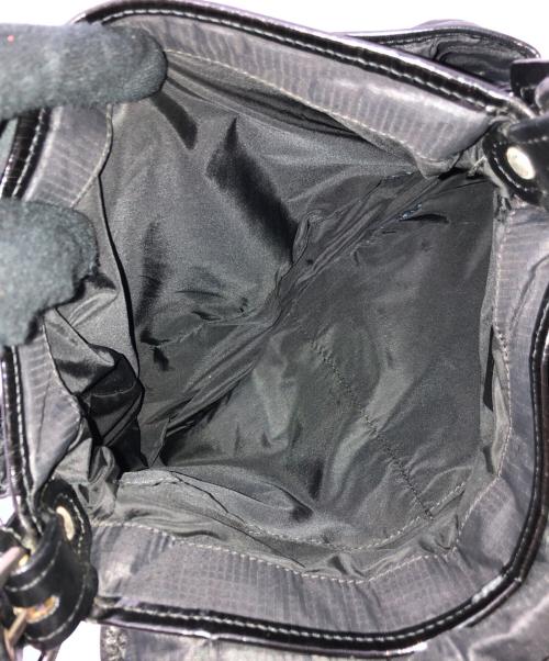 CELINE（セリーヌ）CELINE (セリーヌ) ナイロンショルダーバッグ ブラックの古着・服飾アイテム