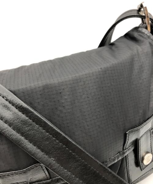 CELINE（セリーヌ）CELINE (セリーヌ) ナイロンショルダーバッグ ブラックの古着・服飾アイテム