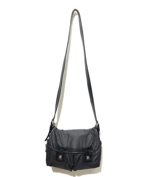 CELINE（セリーヌ）CELINE (セリーヌ) ナイロンショルダーバッグ ブラックの古着・服飾アイテム