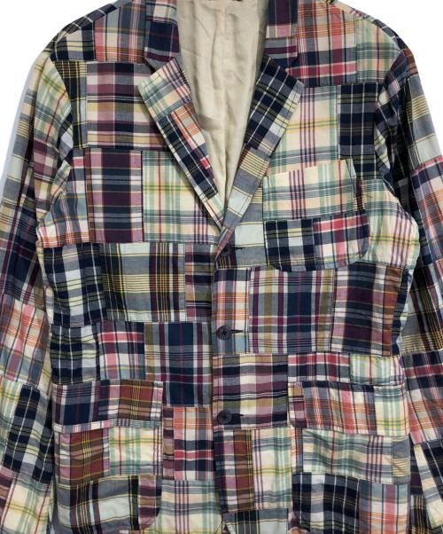 POLO RALPH LAUREN（ポロ・ラルフローレン）POLO RALPH LAUREN (ポロ・ラルフローレン) パッチワークテーラードジャケット マルチカラー サイズ:44Rの古着・服飾アイテム