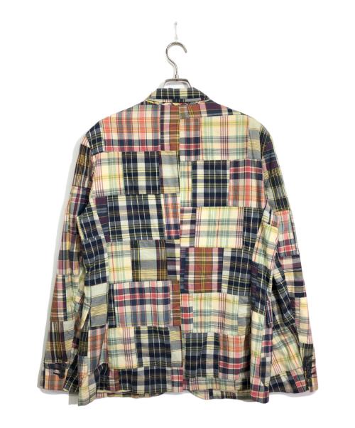 POLO RALPH LAUREN（ポロ・ラルフローレン）POLO RALPH LAUREN (ポロ・ラルフローレン) パッチワークテーラードジャケット マルチカラー サイズ:44Rの古着・服飾アイテム