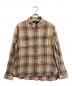 RRLダブルアールエル）の古着「ネルシャツ」｜ピンク