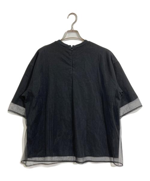 STYLE MIXER（スタイルミキサー）STYLE MIXER (スタイルミキサー) シアーレイヤードルーズT ブラック サイズ:FREE 未使用品の古着・服飾アイテム