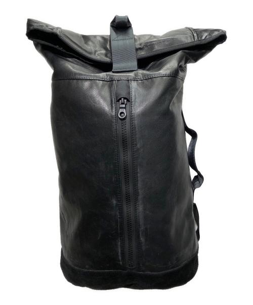 ISAMU KATAYAMA BACKLASH（イサムカタヤマ・バックラッシュ）ISAMU KATAYAMA BACKLASH (イサムカタヤマ・バックラッシュ) RESISTANT (レジスタント) BACK BONE (バックボーン) リュック ブラックの古着・服飾アイテム