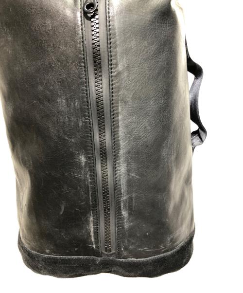 ISAMU KATAYAMA BACKLASH（イサムカタヤマ・バックラッシュ）ISAMU KATAYAMA BACKLASH (イサムカタヤマ・バックラッシュ) RESISTANT (レジスタント) BACK BONE (バックボーン) リュック ブラックの古着・服飾アイテム