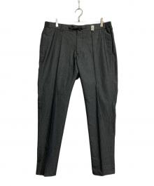 giab's ARCHIVIO（ジャブス アルキヴィオ）の古着「masaccioストライプスラックス」｜グレー