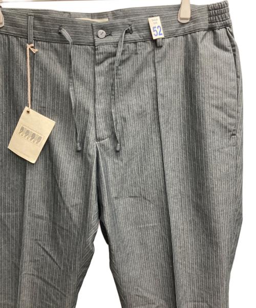 giab's ARCHIVIO（ジャブス アルキヴィオ）giab's ARCHIVIO (ジャブス アルキヴィオ) masaccioストライプスラックス グレー サイズ:52の古着・服飾アイテム