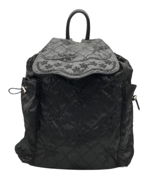 POPPY（ポピー）POPPY (ポピー) pointe backpack ブラックの古着・服飾アイテム