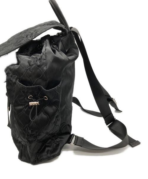 POPPY（ポピー）POPPY (ポピー) pointe backpack ブラックの古着・服飾アイテム