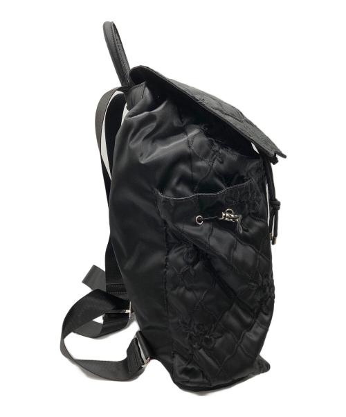 POPPY（ポピー）POPPY (ポピー) pointe backpack ブラックの古着・服飾アイテム