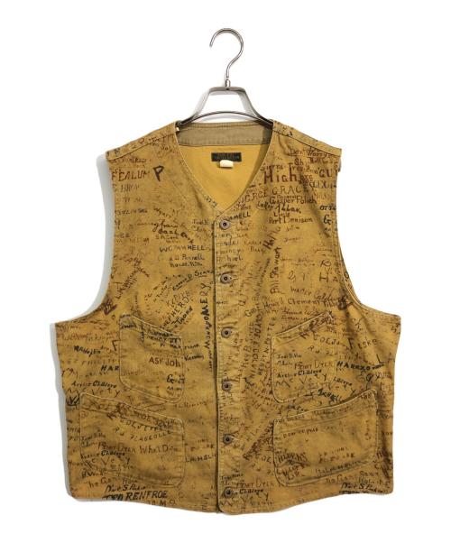RRL LIMITED EDITION（ダブルアールエルリミテッドエディション）RRL LIMITED EDITION (ダブルアールエルリミテッドエディション) MEEKS SOUVENIR VEST/スーベニアベスト ブラウン サイズ:XLの古着・服飾アイテム