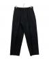 YOHJI YAMAMOTO（ヨウジヤマモト）の古着「2タックウールパンツ」｜ブラック