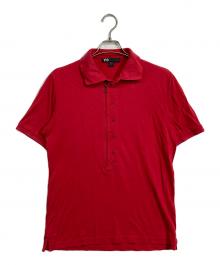 Y-3（ワイスリー）の古着「ジップポロシャツ」｜レッド