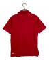 Y-3 (ワイスリー) ジップポロシャツ レッド サイズ:M：4000円