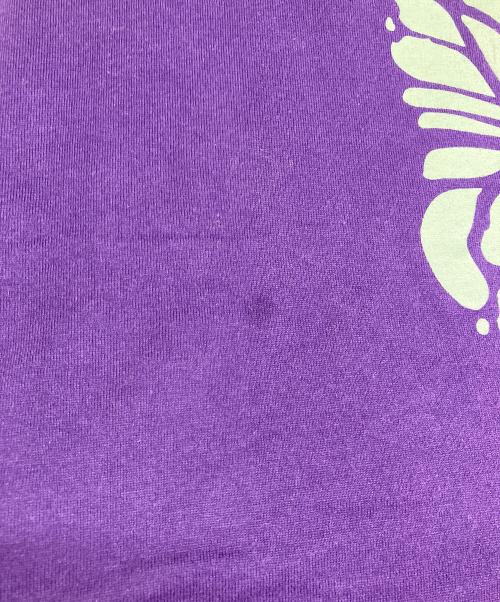 Needles（ニードルズ）Needles (ニードルズ) S/S Reversible Tee - Cotton Jersey パープル×グレー サイズ:XLの古着・服飾アイテム