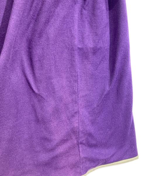 Needles（ニードルズ）Needles (ニードルズ) S/S Reversible Tee - Cotton Jersey パープル×グレー サイズ:XLの古着・服飾アイテム