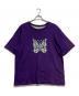 Needles（ニードルズ）の古着「S/S Reversible Tee - Cotton Jersey」｜パープル×グレー