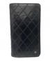 CHANEL（シャネル）の古着「キルティングステッチココマークウォレット」｜ブラック