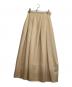 COEL（コエル）の古着「バスケットカーブスカート」｜ベージュ