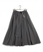 GRAMICCIグラミチ）の古着「天竺ギャザースカート」｜グレー