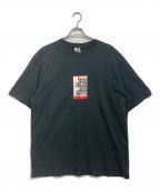 THE BLACK EYE PATCHブラックアイパッチ）の古着「センターロゴプリントTシャツ」｜ブラック
