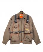 KELTYケルティ）の古着「フィッシングジャケット」｜レッド