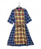 Vivienne Westwood RED LABELヴィヴィアンウエストウッドレッドレーベル）の古着「チェック柄ワンピース」｜マルチカラー