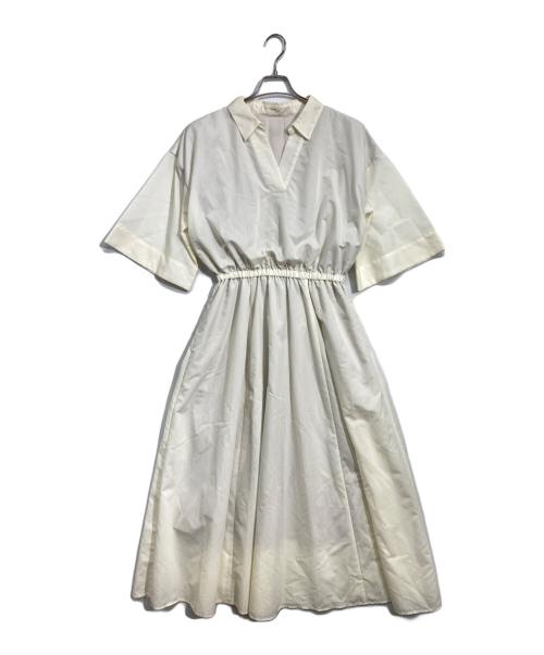 COLLAGE GALLARDAGALANTE（コラージュ ガリャルダガランテ）COLLAGE GALLARDAGALANTE (コラージュ ガリャルダガランテ) ブラウスワンピース ホワイト サイズ:FREEの古着・服飾アイテム