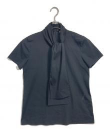 theory luxe（セオリーリュクス）の古着「ボウタイブラウス」｜ブラック