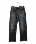 WAREHOUSEウエアハウス）の古着「1100デニムパンツ」｜ブラック