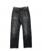 WAREHOUSEウエアハウス）の古着「Lot.1100 デニムパンツ」｜ブラック