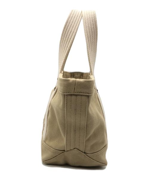 POLO RALPH LAUREN（ポロ・ラルフローレン）POLO RALPH LAUREN (ポロ・ラルフローレン) キャンバスミニポロベアトート ベージュの古着・服飾アイテム